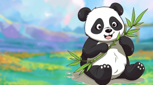 我爱简笔画之熊猫系列