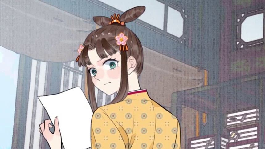 谢鉴心竟然从阿灵的画里跑出