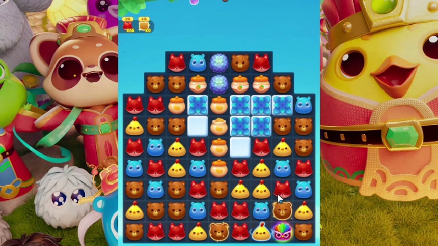 莱菔解说开心消消乐 一直在步步高升中 第8集