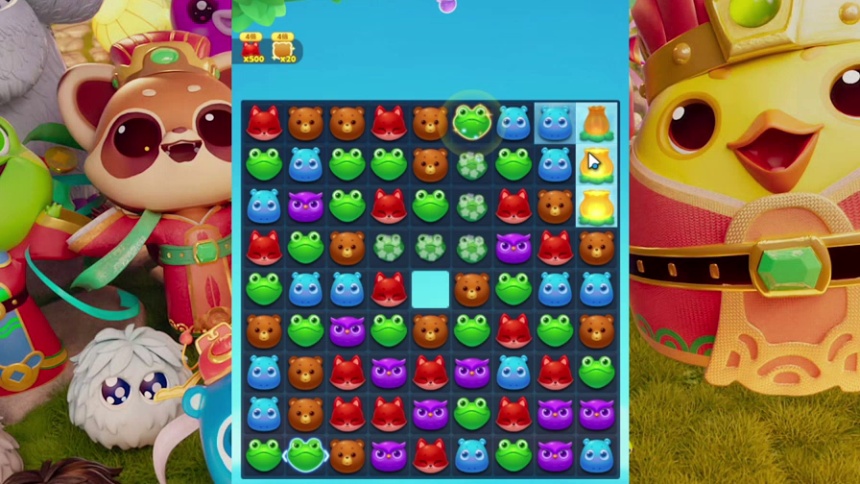 莱菔解说开心消消乐 一直在步步高升中 第2集