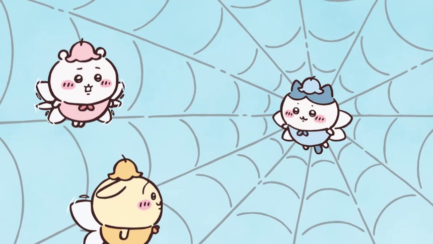 吉伊卡哇们变成了小蝴蝶