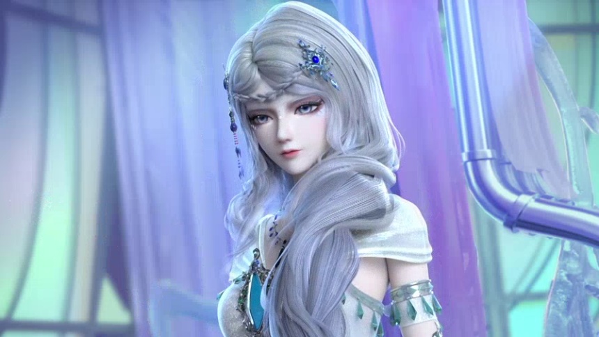 八风救美，乐公主跟银尘对打