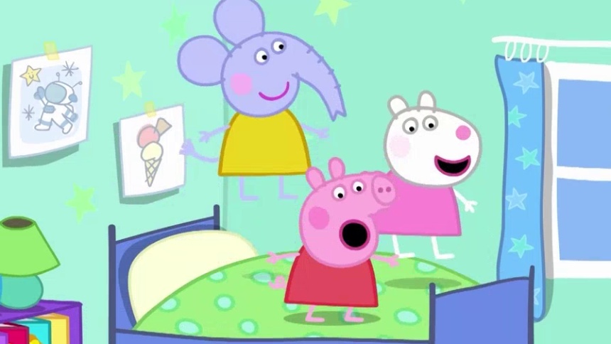【小猪佩奇彩蛋】佩奇去朋友家玩，发现不一样的家规